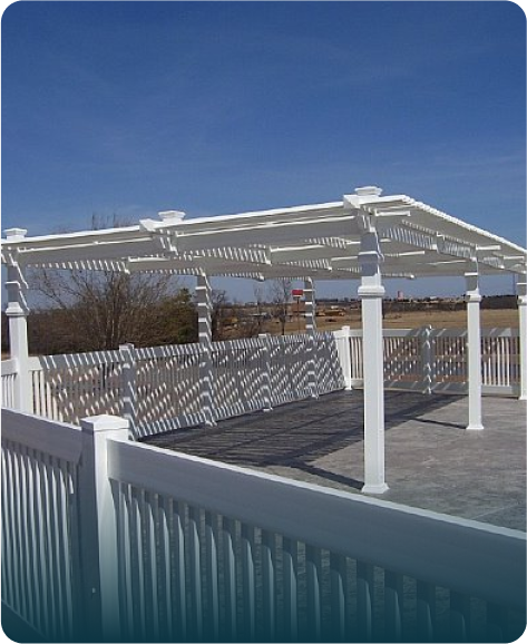 Privacy fence installation Midland Vinyl Products